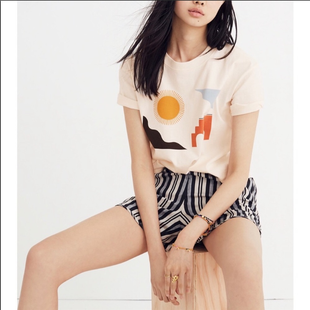 Madewell Barcelona Sun Graphic Tee